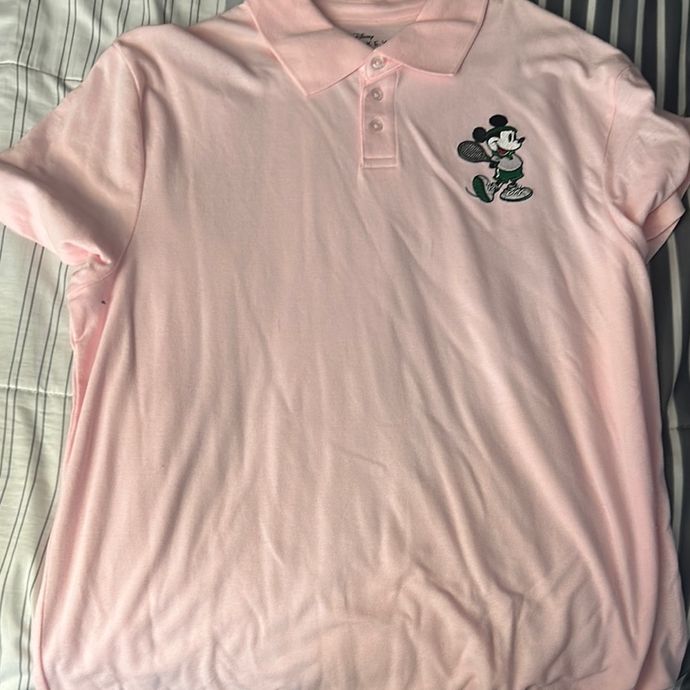 Disney Pink Polo Shirt